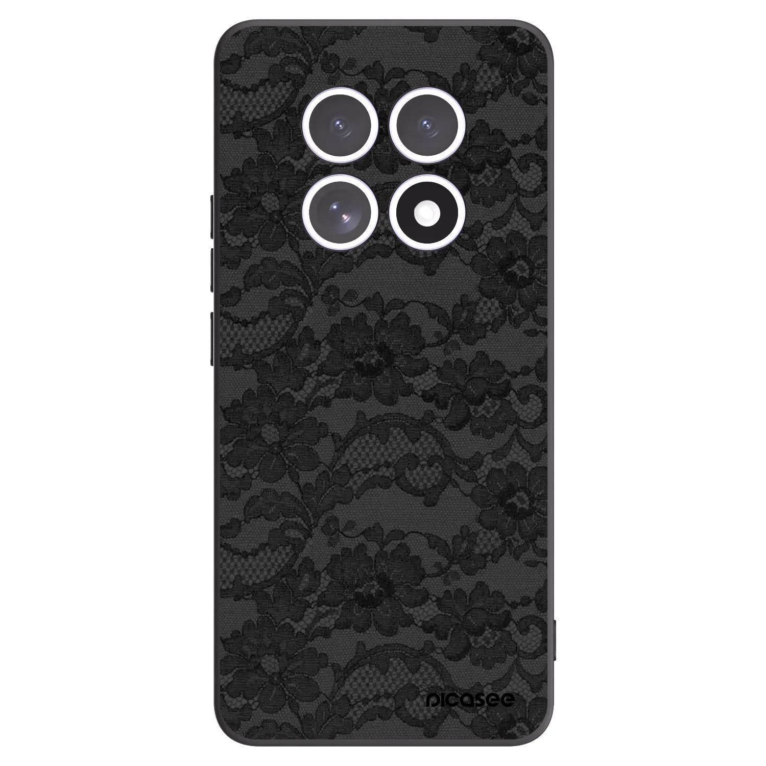 Picasee crna silikonska maskica za Xiaomi Redmi Note 15 - Dark Elegance