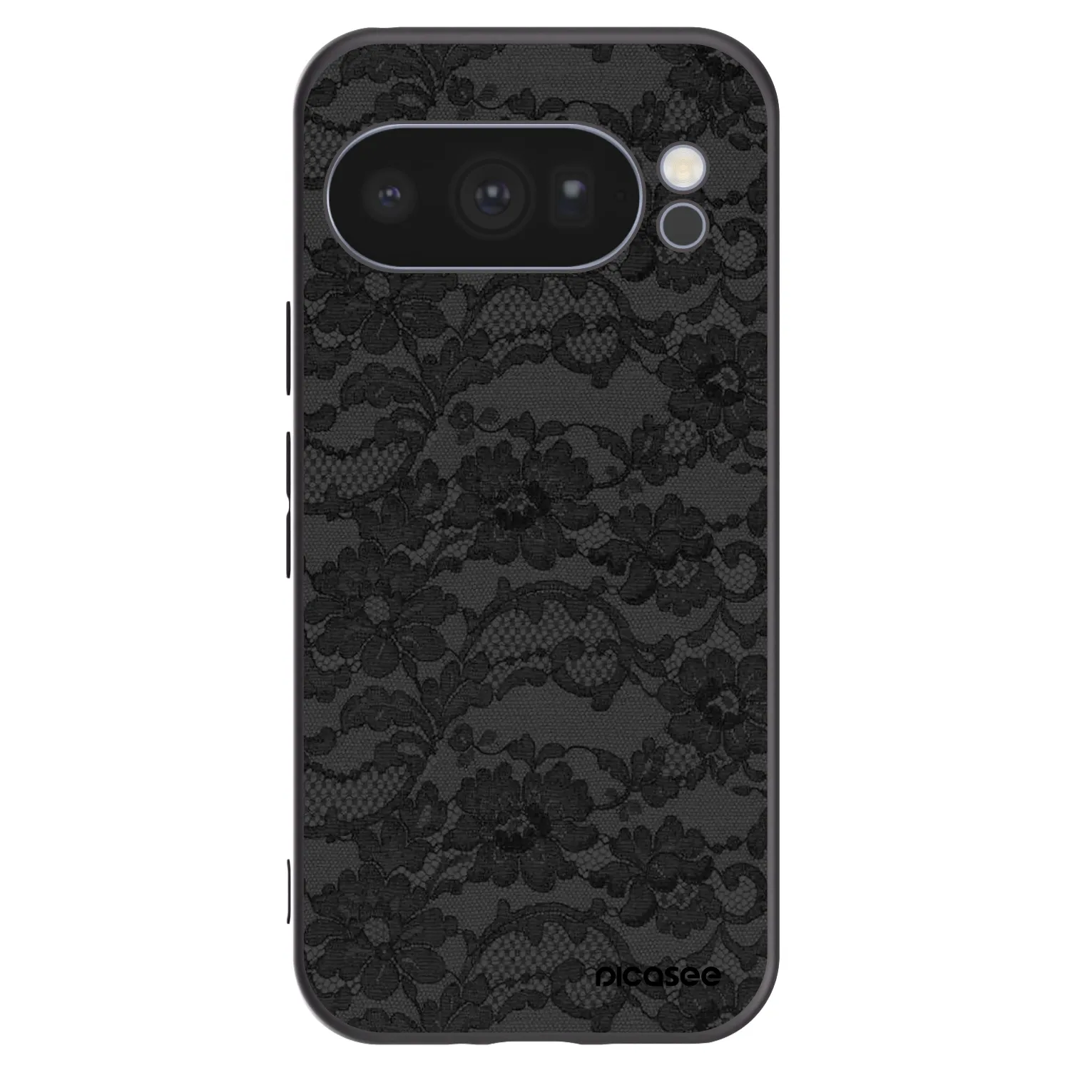 Picasee crna silikonska maskica za Google Pixel 10 Pro - Dark Elegance