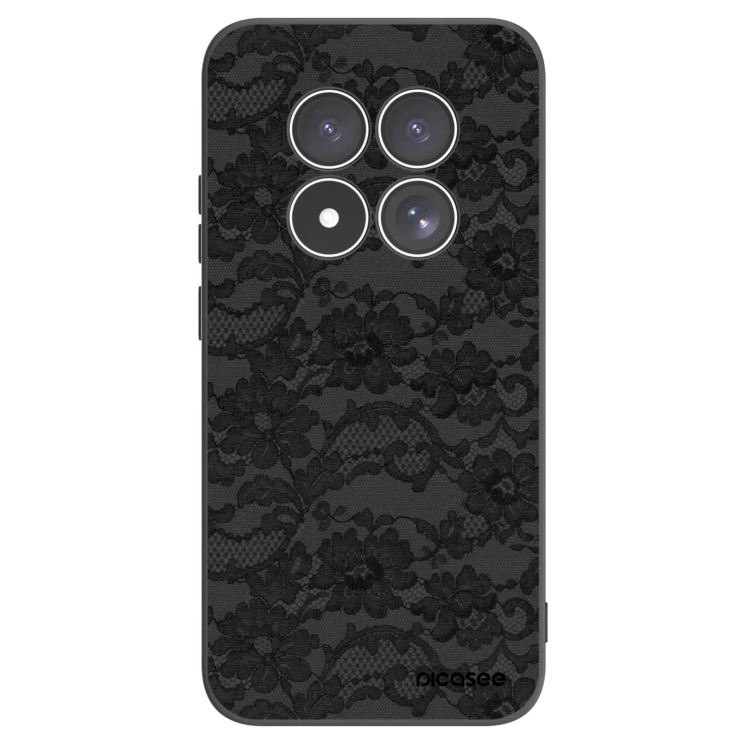 Picasee crna silikonska maskica za Xiaomi Redmi Note 15 Pro 5G - Dark Elegance