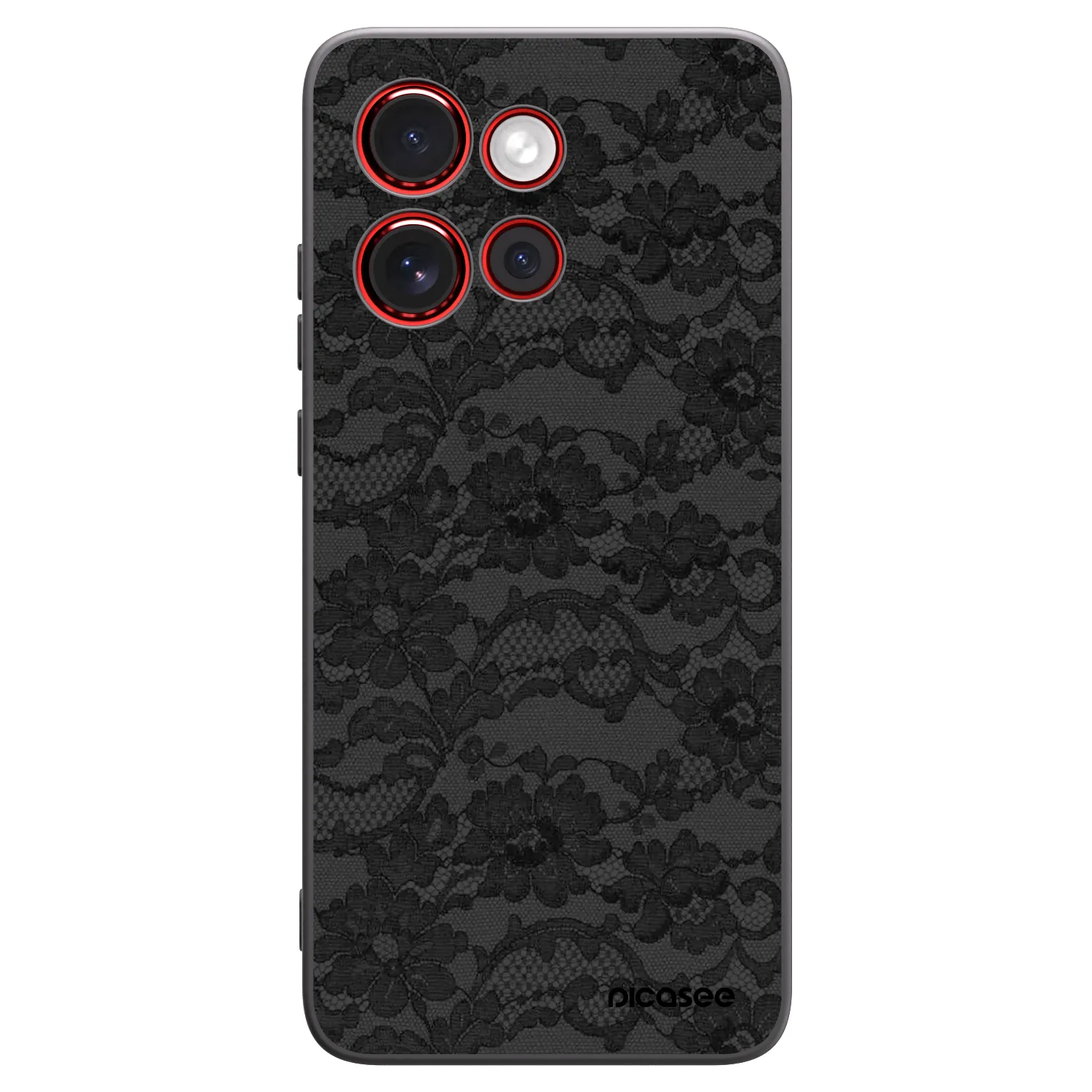 Picasee crna silikonska maskica za Motorola Edge 60 Neo 5G - Dark Elegance