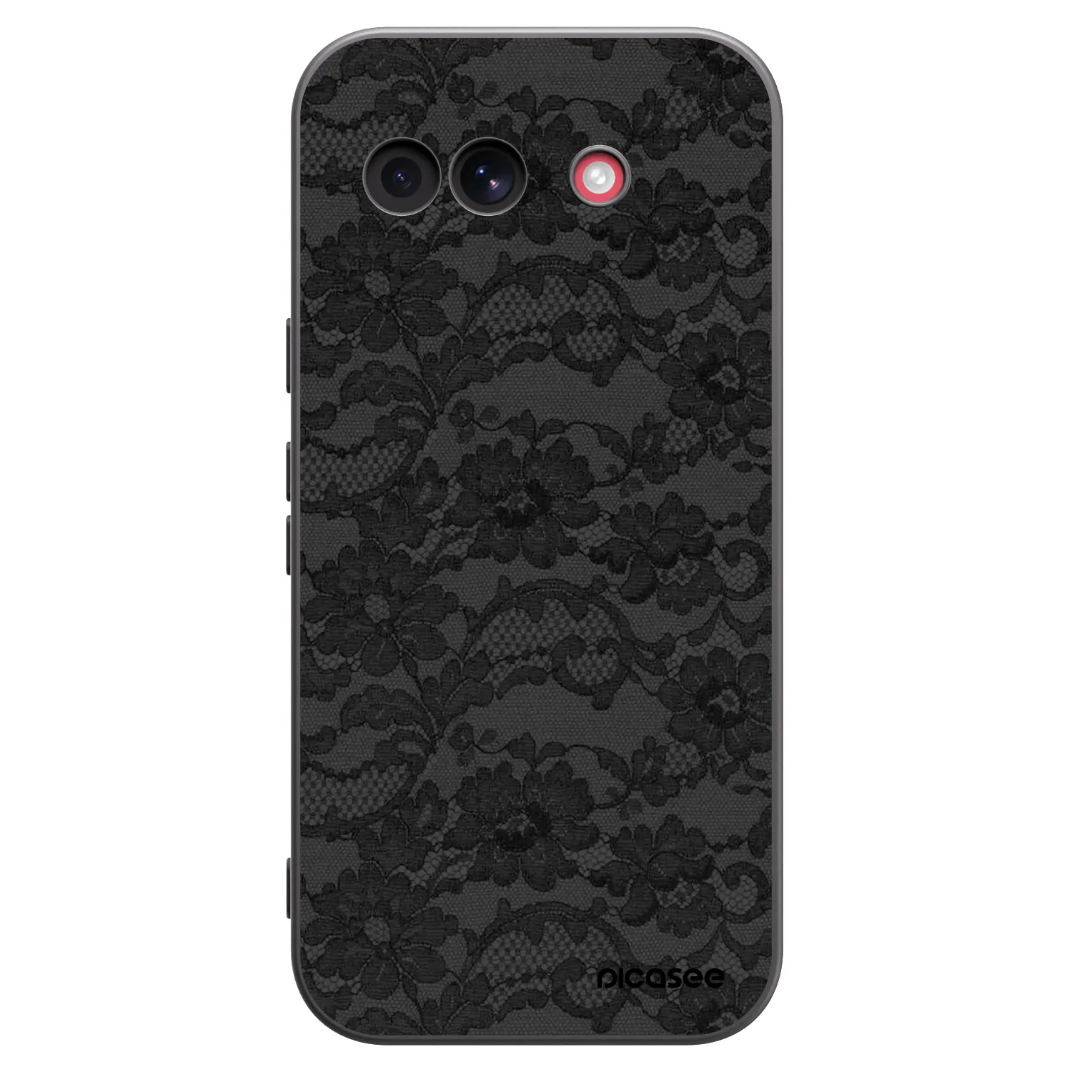 Picasee crna silikonska maskica za Google Pixel 10a - Dark Elegance