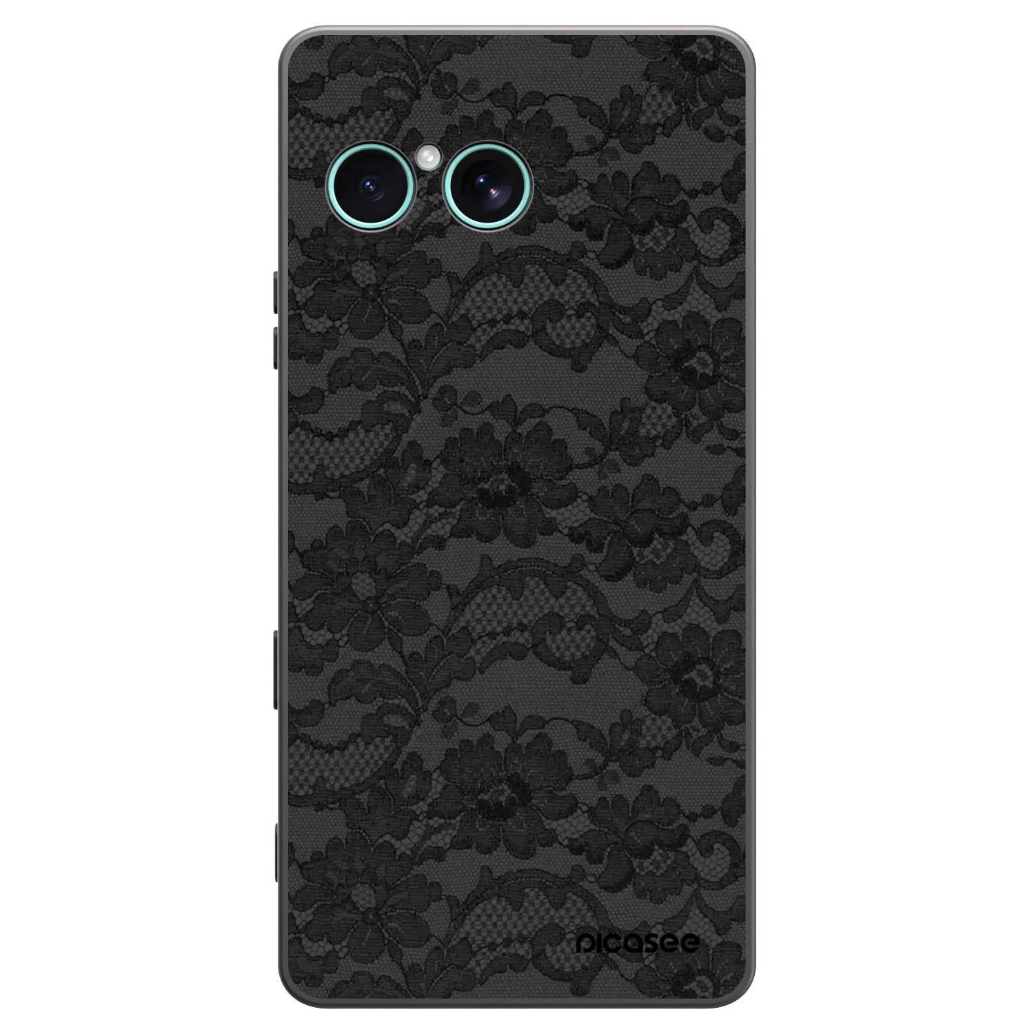 Picasee crna silikonska maskica za Sony Xperia 10 VII - Dark Elegance