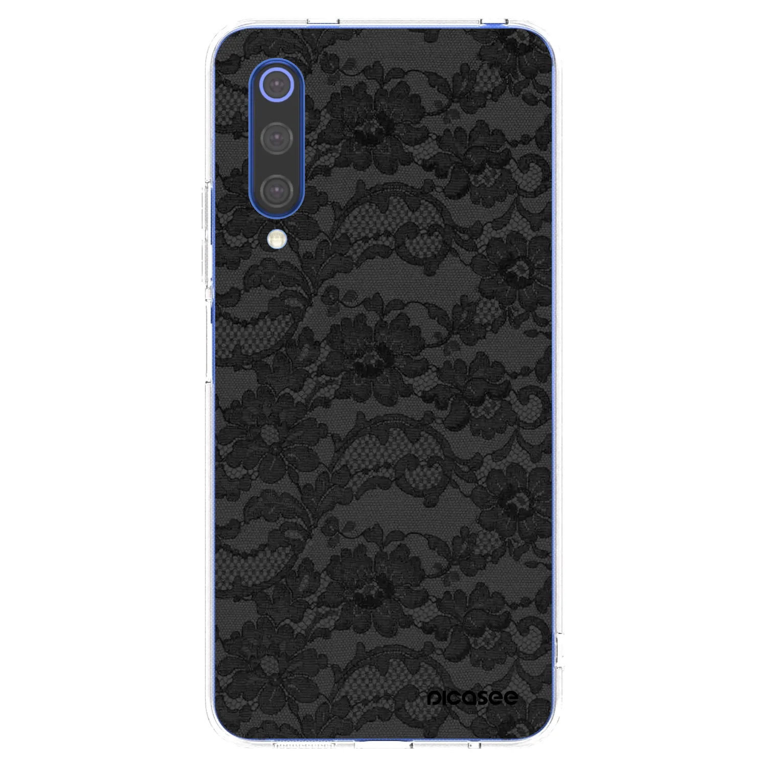 Picasee silikonska prozirna maskica za Xiaomi Mi 9 SE - Dark Elegance
