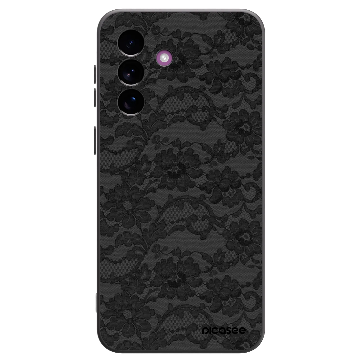Picasee crna silikonska maskica za Samsung Galaxy A37 - Dark Elegance