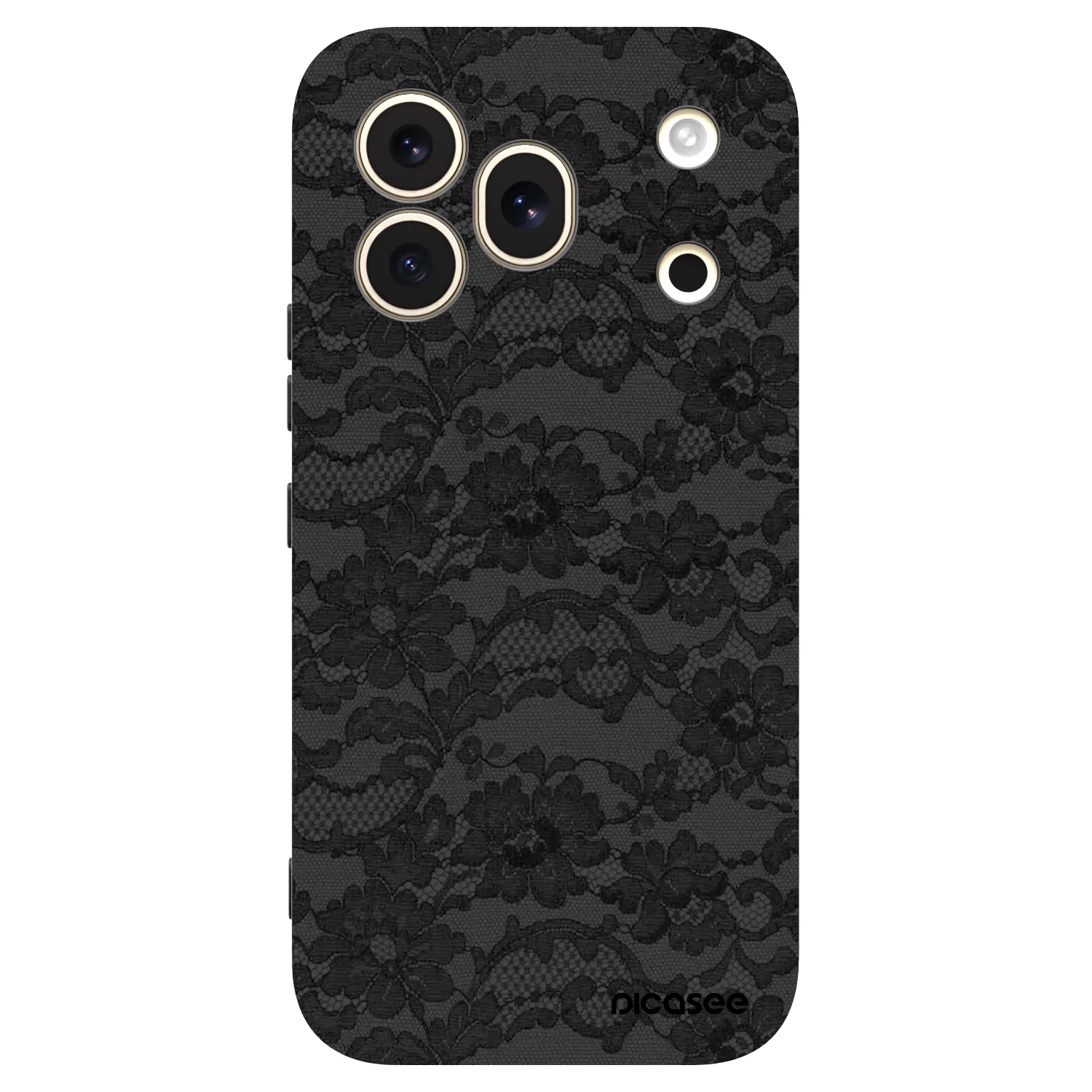 Picasee crna silikonska maskica za Honor 600 Pro - Dark Elegance