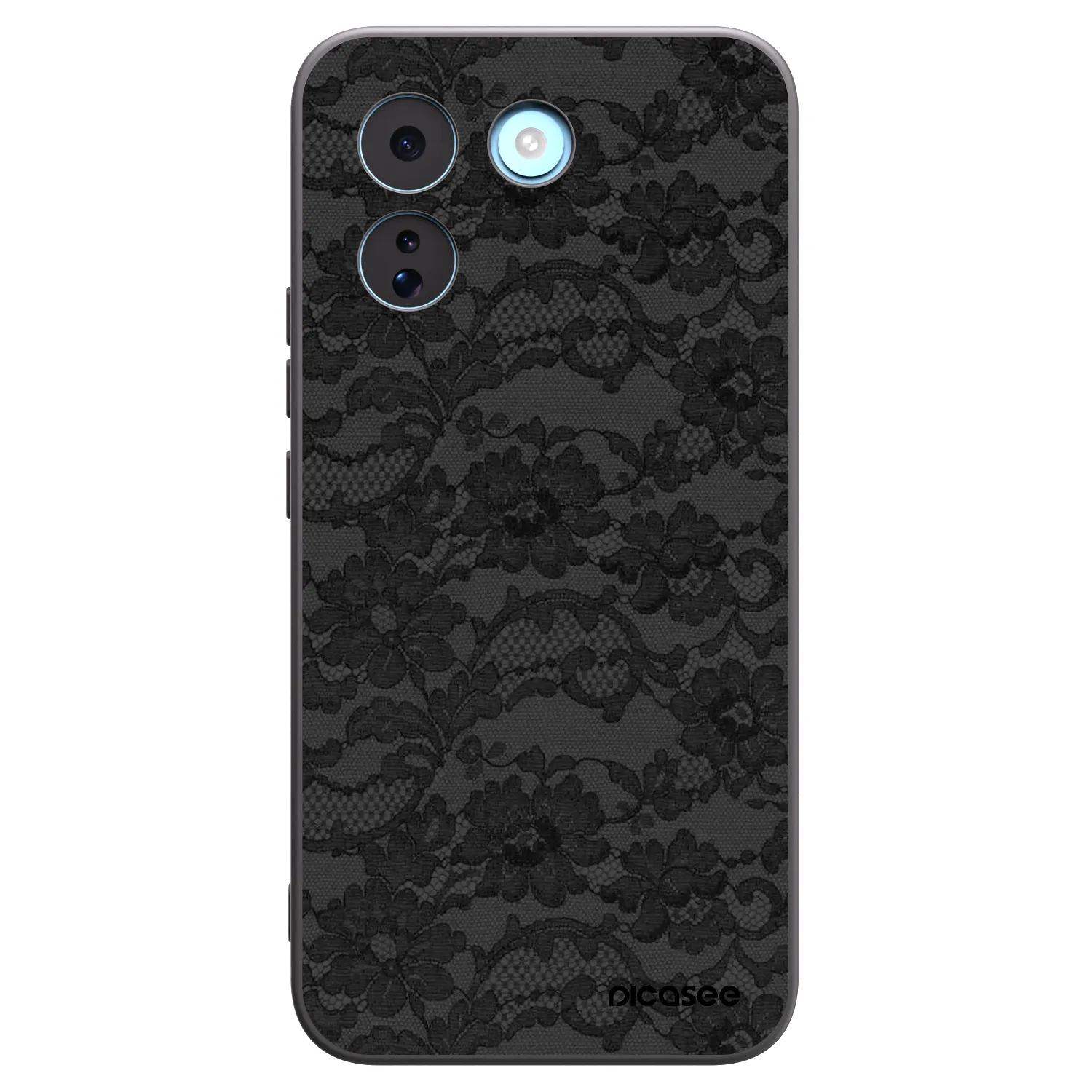 Picasee crna silikonska maskica za Xiaomi Redmi Note 17 Pro MAX 5G - Dark Elegance