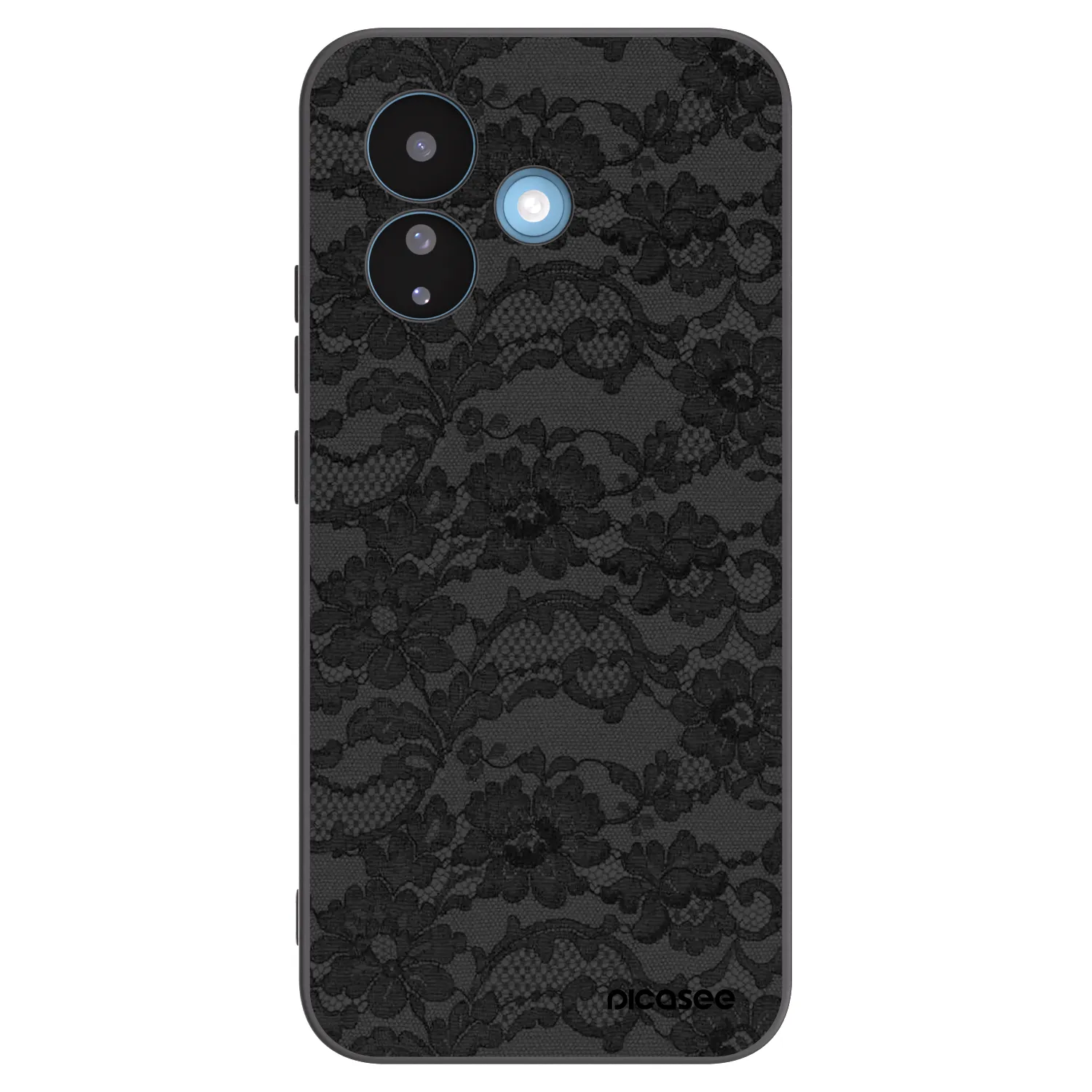 Picasee crna silikonska maskica za Xiaomi Redmi Note 17 Pro 5G - Dark Elegance