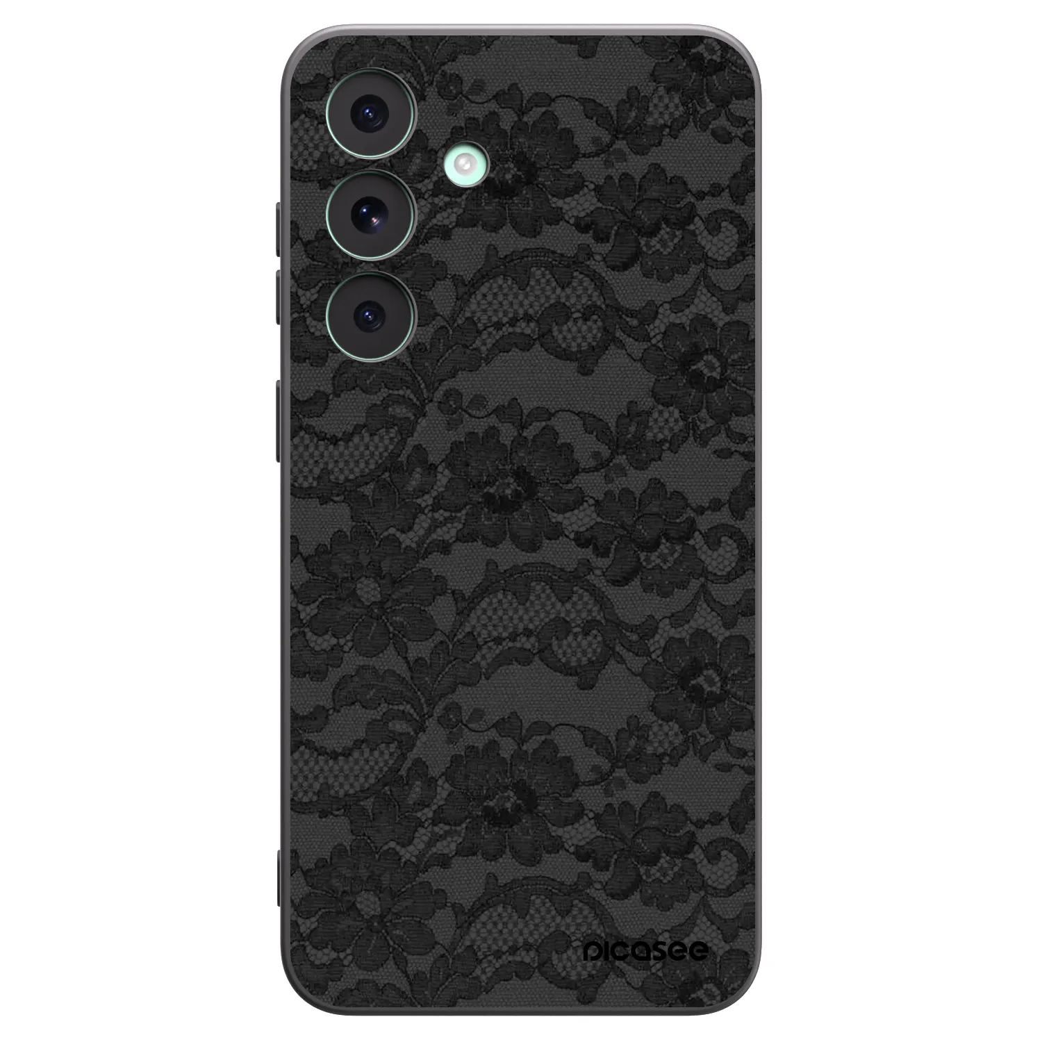 Picasee crna silikonska maskica za Samsung Galaxy S26 FE - Dark Elegance