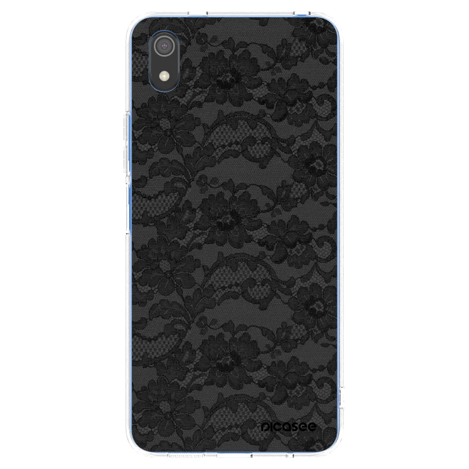 Picasee silikonska prozirna maskica za Xiaomi Redmi 7A - Dark Elegance
