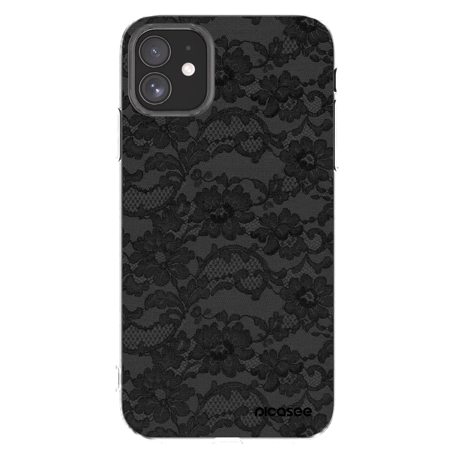 Picasee silikonska prozirna maskica za Apple iPhone 11 - Dark Elegance