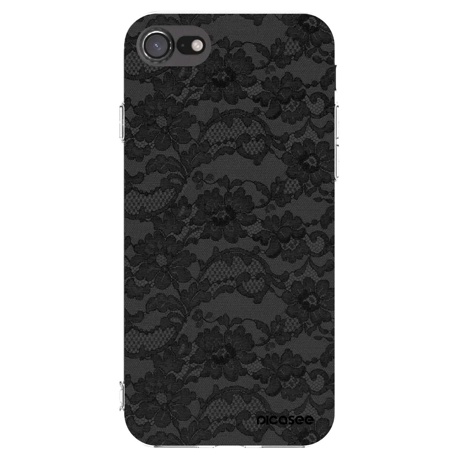Picasee silikonska prozirna maskica za Apple iPhone 8 - Dark Elegance