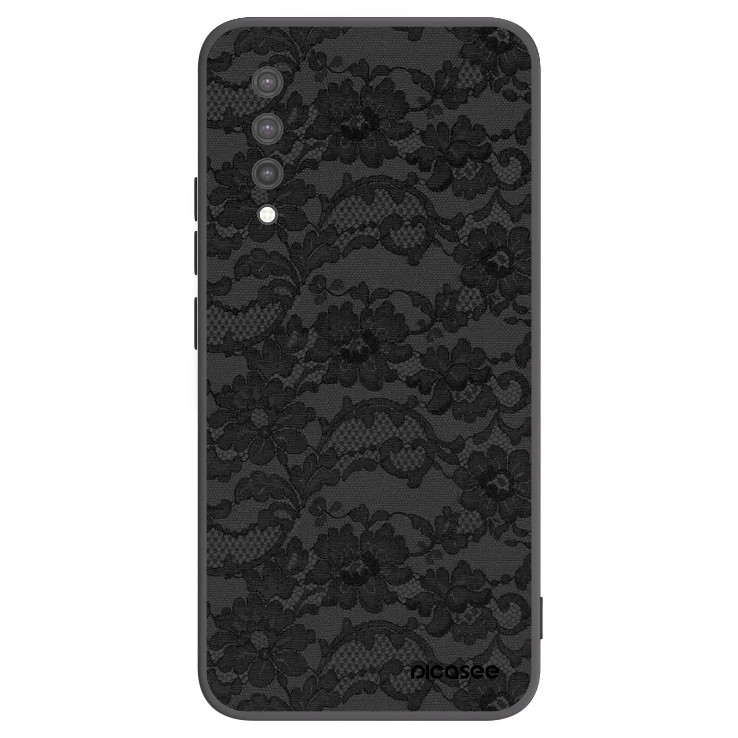 Picasee crna silikonska maskica za Xiaomi Mi 9 Lite - Dark Elegance