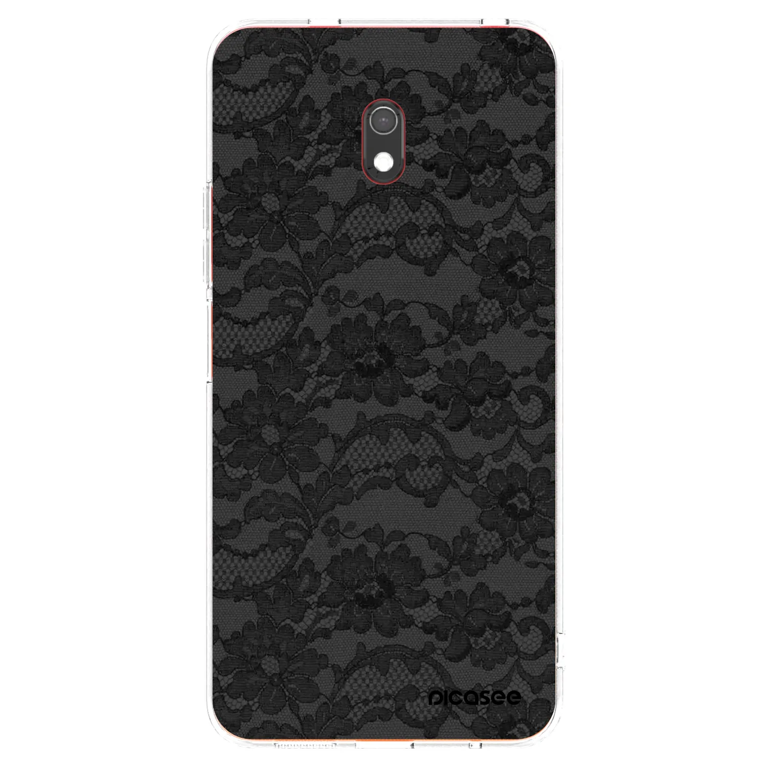 Picasee silikonska prozirna maskica za Xiaomi Redmi 8A - Dark Elegance