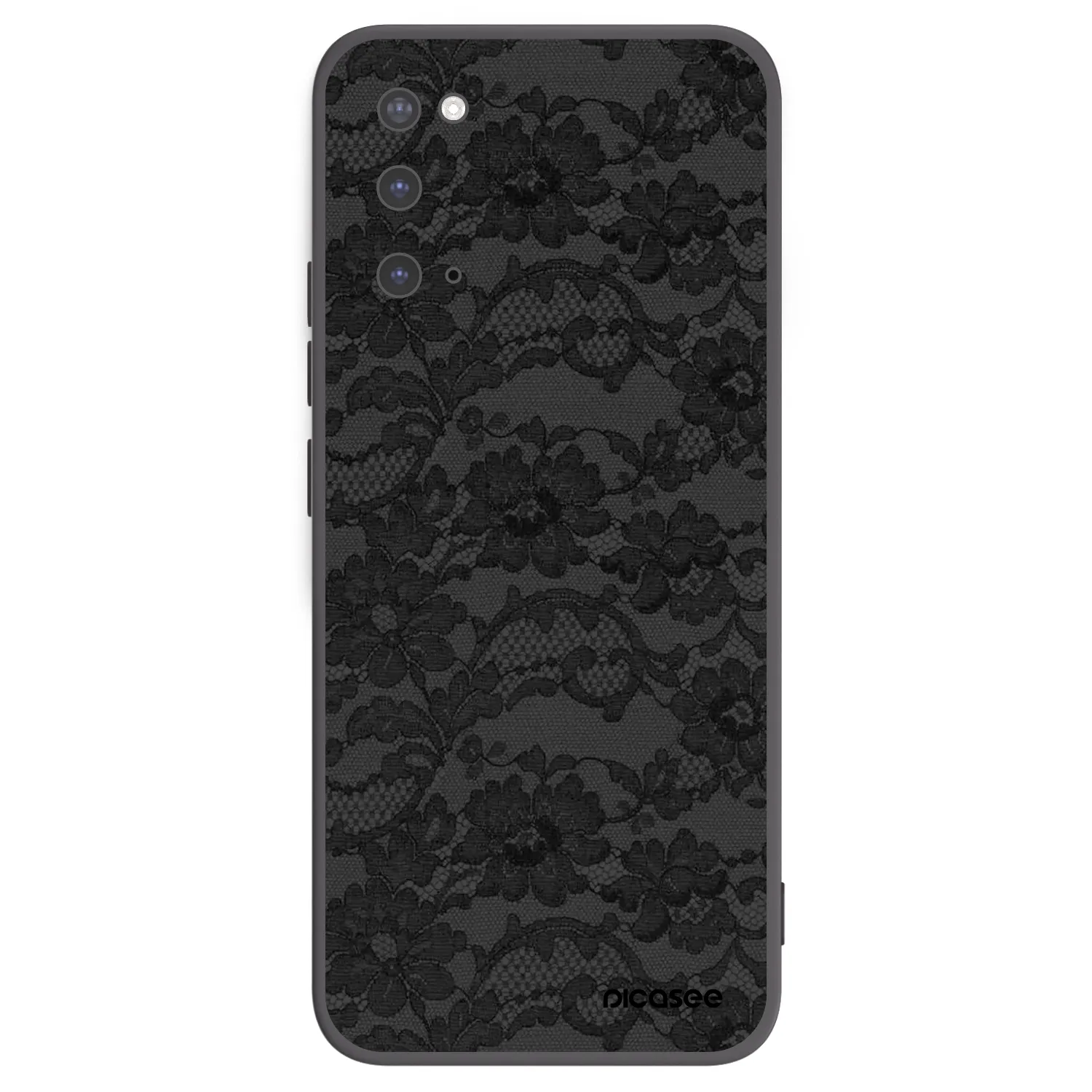 Picasee crna silikonska maskica za Samsung Galaxy S20 G980F - Dark Elegance