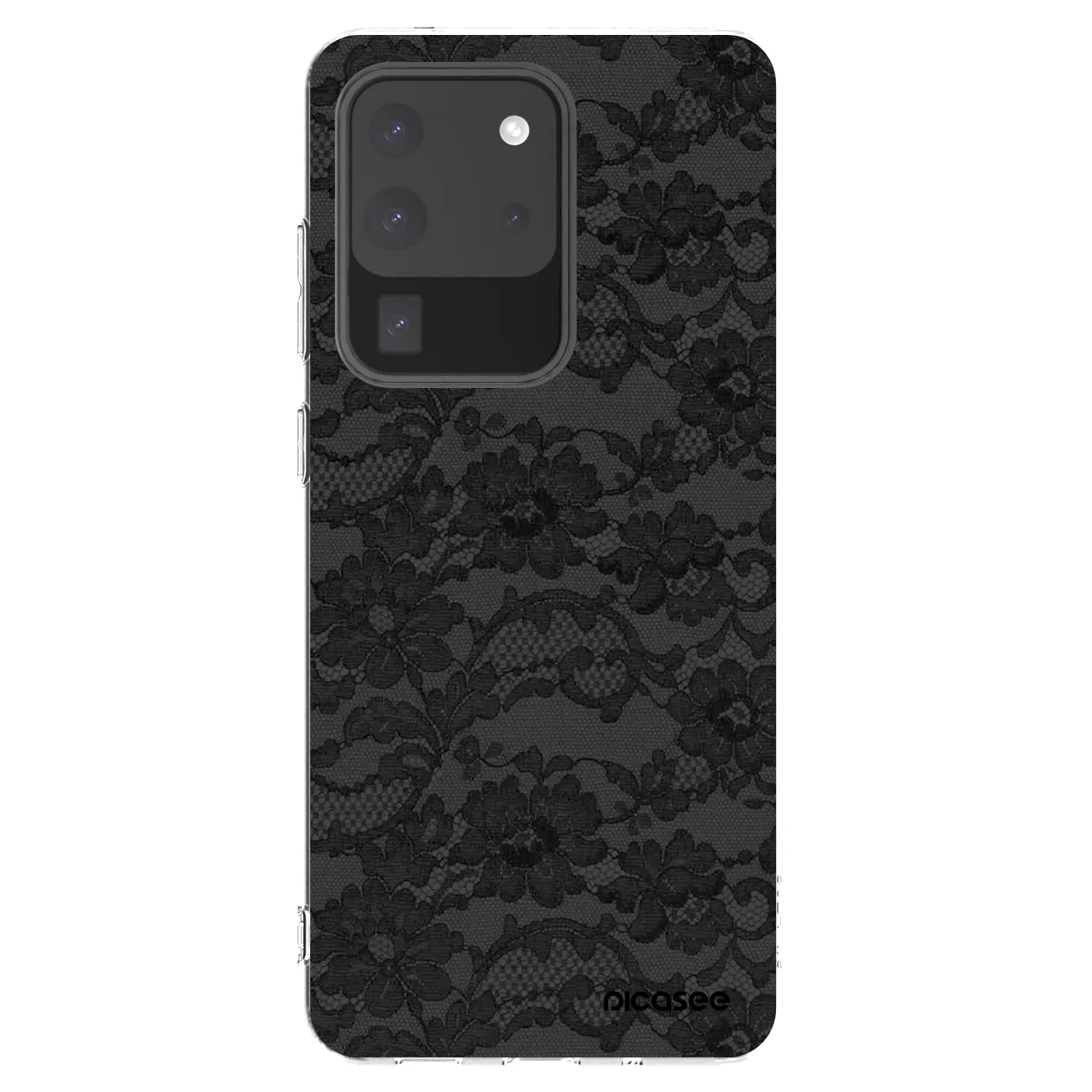 Picasee silikonska prozirna maskica za Samsung Galaxy S20 Ultra 5G G988F - Dark Elegance