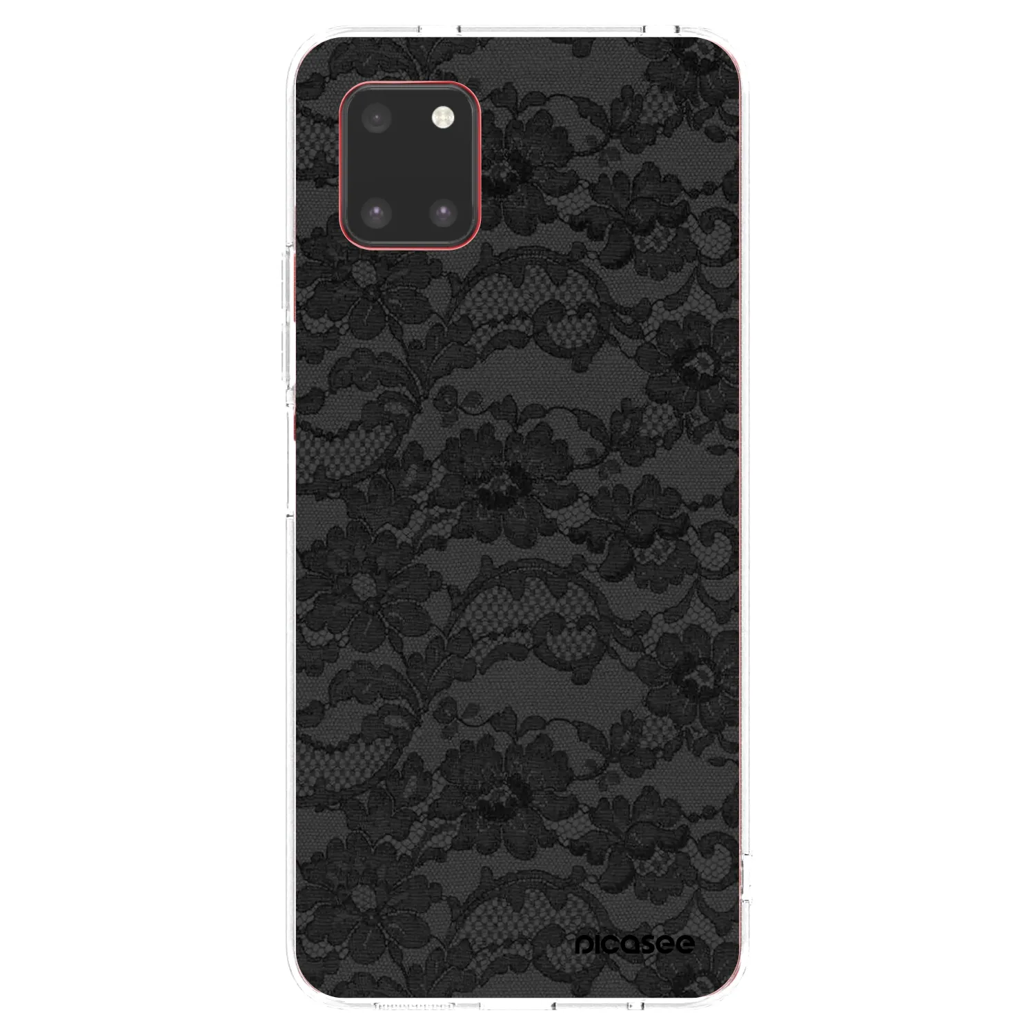 Picasee silikonska prozirna maskica za Samsung Galaxy Note 10 Lite N770F - Dark Elegance