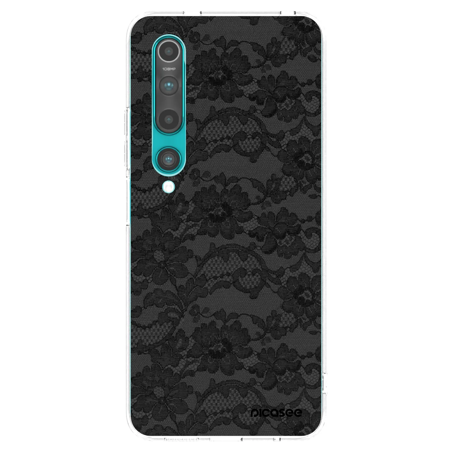 Picasee silikonska prozirna maskica za Xiaomi Mi 10 - Dark Elegance