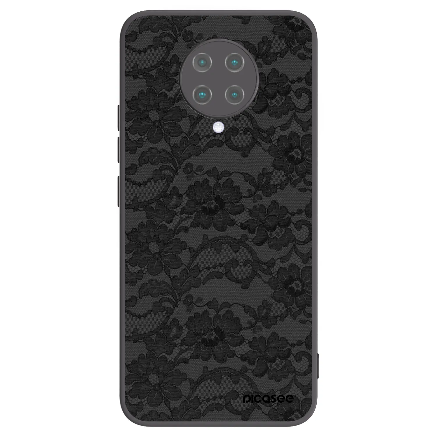 Picasee crna silikonska maskica za Xiaomi Poco F2 Pro - Dark Elegance