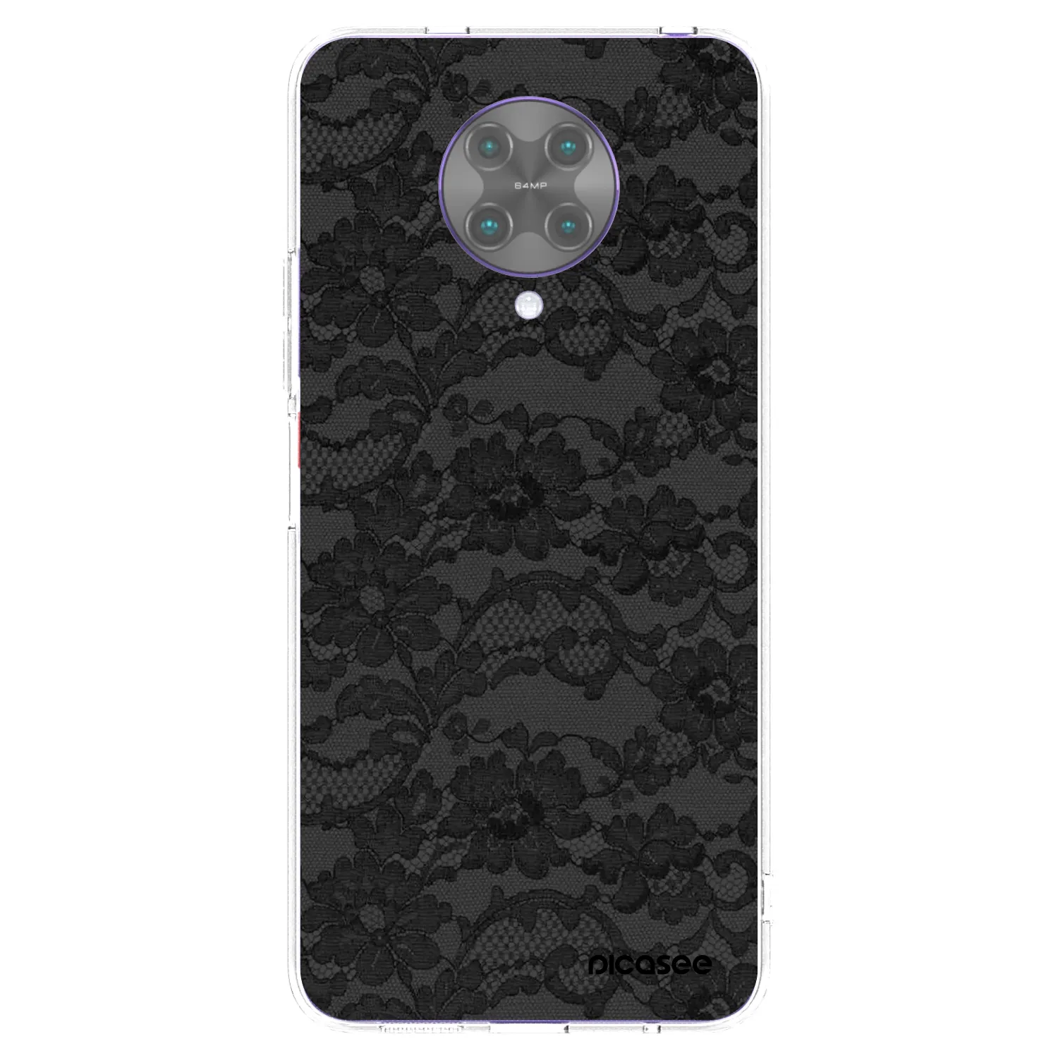 Picasee silikonska prozirna maskica za Xiaomi Poco F2 Pro - Dark Elegance