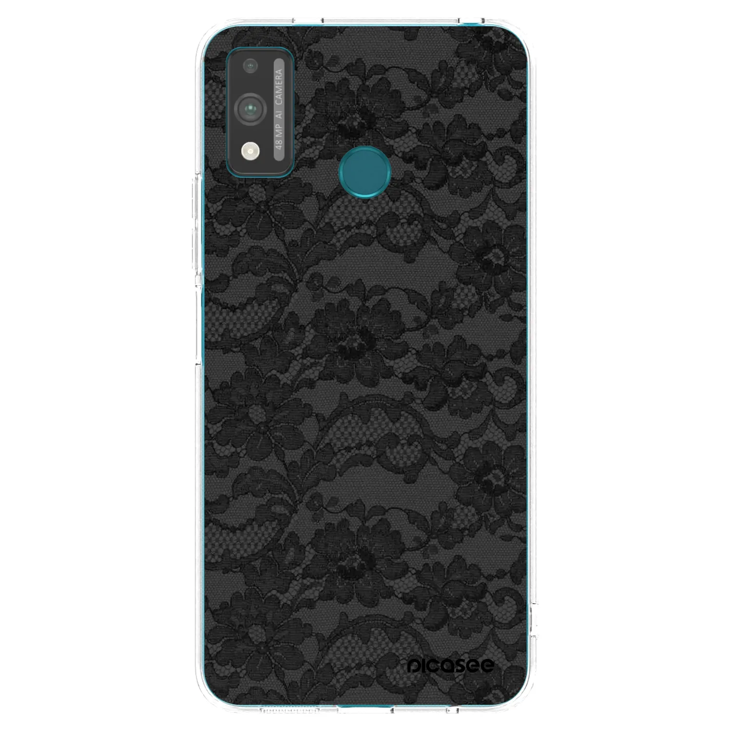Picasee silikonska prozirna maskica za Honor 9X Lite - Dark Elegance