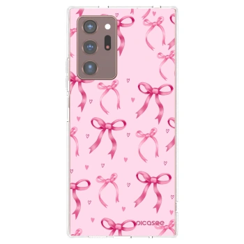 Picasee silikonska prozirna maskica za Samsung Galaxy Note 20 Ultra - Bow Aesthetic