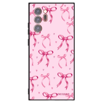 Picasee crna silikonska maskica za Samsung Galaxy Note 20 Ultra - Bow Aesthetic