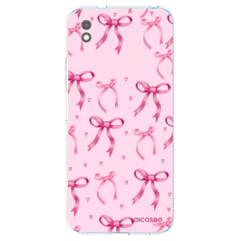 Picasee crna silikonska maskica za Xiaomi Redmi 9A - Bow Aesthetic