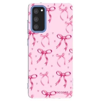 Picasee silikonska prozirna maskica za Samsung Galaxy S20 FE - Bow Aesthetic