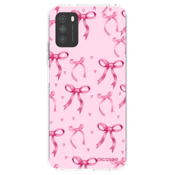 Picasee silikonska prozirna maskica za Xiaomi Poco M3 - Bow Aesthetic