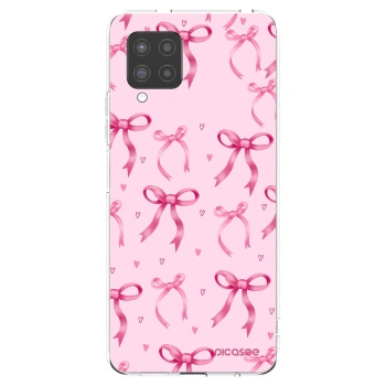 Picasee silikonska prozirna maskica za Samsung Galaxy A42 A426B - Bow Aesthetic
