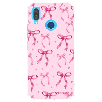 Picasee silikonska prozirna maskica za Huawei P20 Lite - Bow Aesthetic