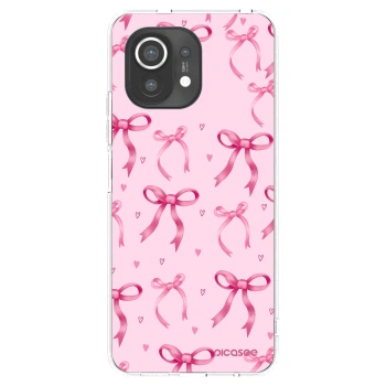 Picasee silikonska prozirna maskica za Xiaomi Mi 11 - Bow Aesthetic