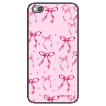 Picasee crna silikonska maskica za Xiaomi Redmi Note 11S 5G - Bow Aesthetic
