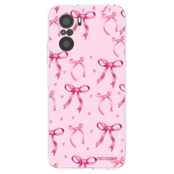 Picasee silikonska prozirna maskica za Xiaomi Poco F3 - Bow Aesthetic