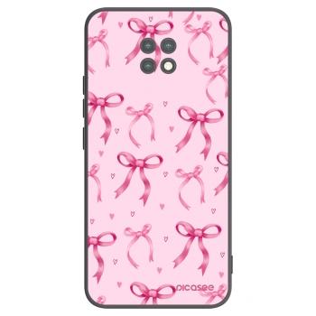 Picasee crna silikonska maskica za Xiaomi Redmi Note 9T - Bow Aesthetic