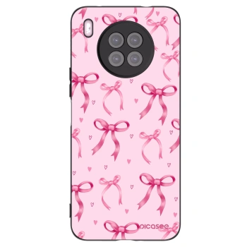 Picasee crna silikonska maskica za Huawei Nova 8i - Bow Aesthetic