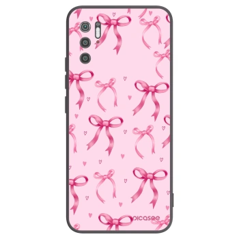 Picasee crna silikonska maskica za Xiaomi Poco M3 Pro 5G - Bow Aesthetic