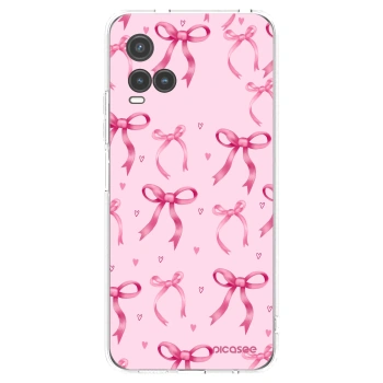 Picasee silikonska prozirna maskica za Vivo Y33s - Bow Aesthetic