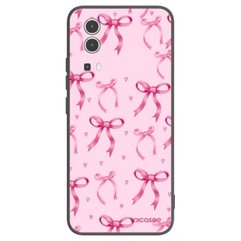 Picasee crna silikonska maskica za Vivo Y72 5G - Bow Aesthetic