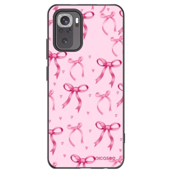 Picasee crna silikonska maskica za Xiaomi Redmi Note 11S 4G - Bow Aesthetic