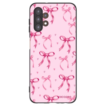 Picasee crna silikonska maskica za Samsung Galaxy A13 4G A135 - Bow Aesthetic
