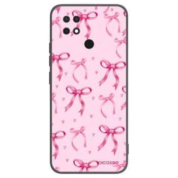 Picasee crna silikonska maskica za Xiaomi Redmi 10C - Bow Aesthetic