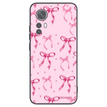Picasee crna silikonska maskica za Xiaomi 12X - Bow Aesthetic