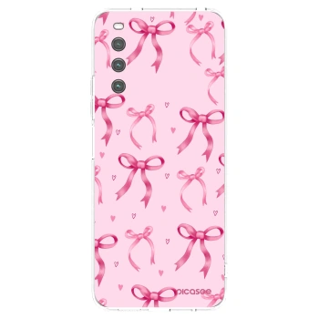 Picasee silikonska prozirna maskica za Sony Xperia 10 IV 5G - Bow Aesthetic