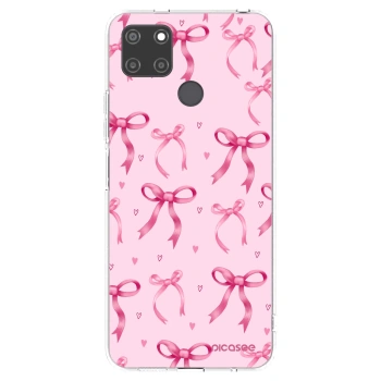 Picasee silikonska prozirna maskica za Realme C21Y - Bow Aesthetic