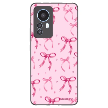 Picasee crna silikonska maskica za Xiaomi 12T - Bow Aesthetic