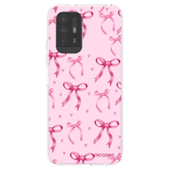Picasee silikonska prozirna maskica za OPPO A94 5G - Bow Aesthetic