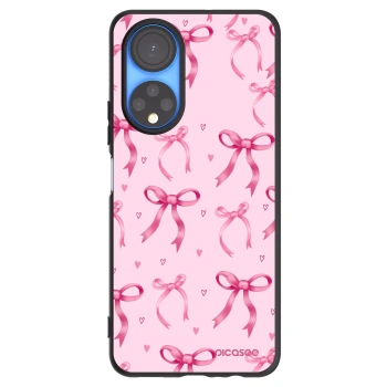 Picasee crna silikonska maskica za Honor X7 - Bow Aesthetic