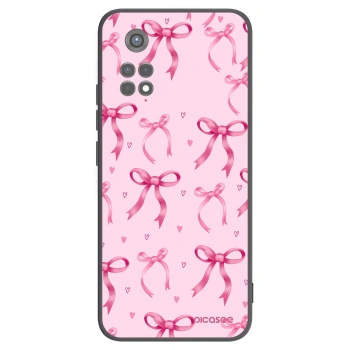 Picasee crna silikonska maskica za Xiaomi Redmi Note 11S 5G - Bow Aesthetic