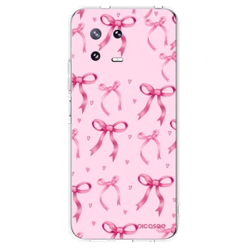 Picasee silikonska prozirna maskica za Xiaomi 13 Pro - Bow Aesthetic